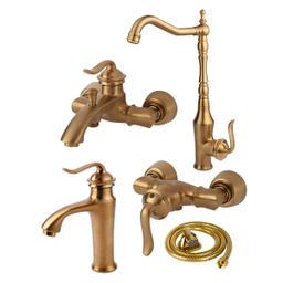 ست شیرآلات کسری مدل دانوب کد 02 مجموعه 5 عددی