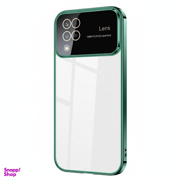 کاور گوشی موبایل مدل الکترو لنز شفاف مناسب سامسونگ Galaxy A12 4G / A12 5G / M12 / F12