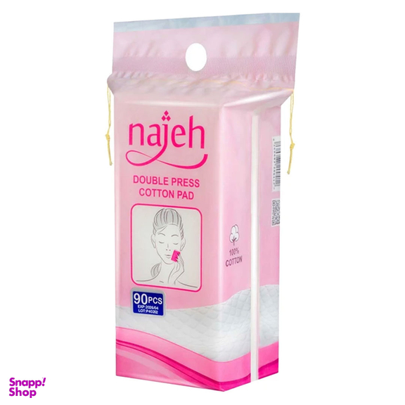 پد پاک کننده آرایش صورت ناژه مدل 02 بسته 90 عددی