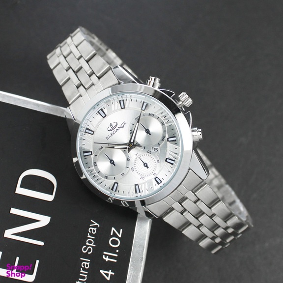 ساعت مچی عقربه ای کوارتز زنانه الگانس مدل EZSSJ1275