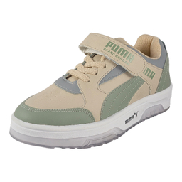 کتانی راحتی طرح PUMA کد B 1258 رنگ کرم سبز