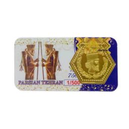 سکه گرمی طلا 18 عیار پارسیان تهران مدل K412