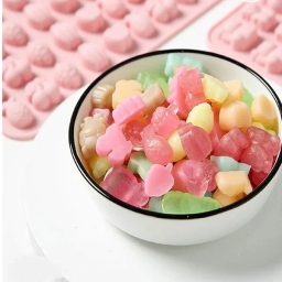 قالب پاستیل و ژله به گز مدل انواع میوه