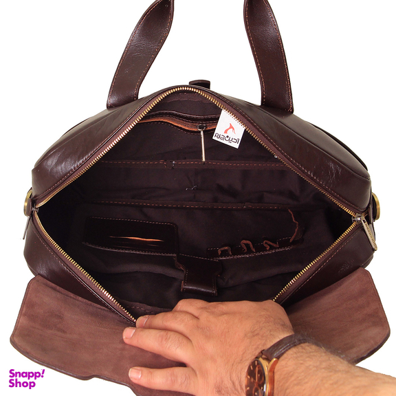 کیف اداری مردانه چرم بارز مدل DL66