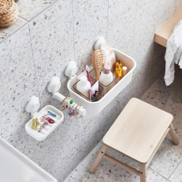 ارگانایزر دیواری ساکشن دار ایکیا مدل TISKEN