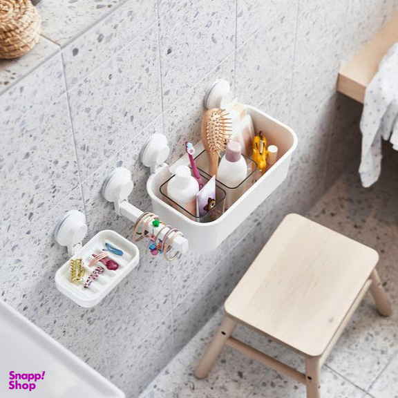 ارگانایزر دیواری ساکشن دار ایکیا مدل TISKEN