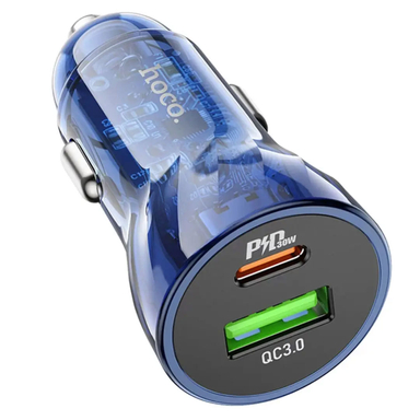 شارژر فندکی 30 وات هوکو مدل Z47A PD QC3.0