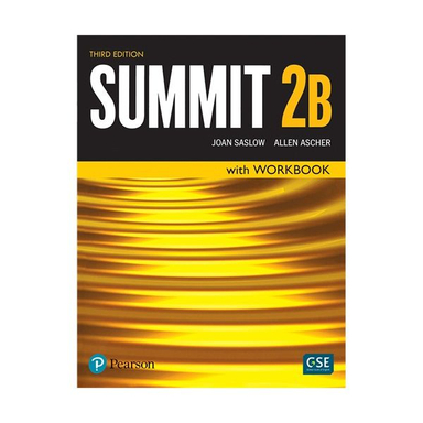 کتاب Summit 3rd 2B اثر Joan Saslow انتشارات Pearson