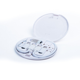 کابل تبدیل USB-C به USB-C و لایتنینگ و USB و micro-USB فوربری مدل RC190 طول 0.23 متر