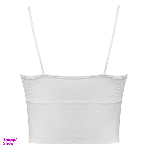 کراپ تاپ زنانه ماییلدا مدل پد متحرک کد 5250-175 رنگ سفید