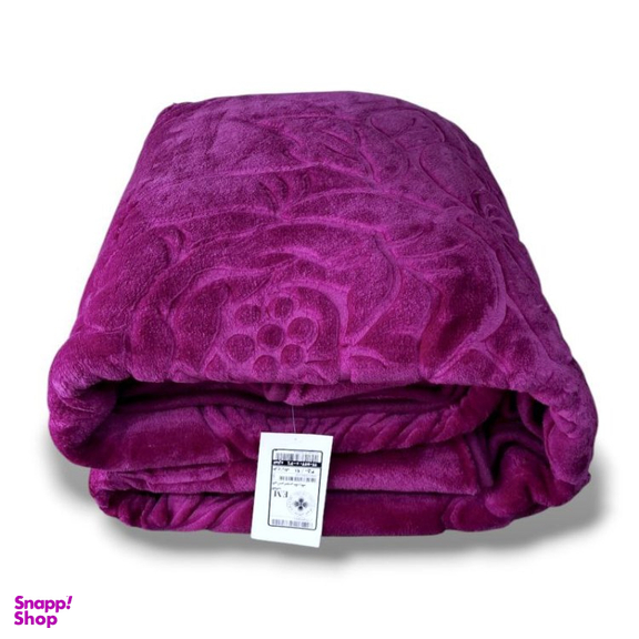 پتو دو نفره گلبافت مدل گل برجسته کد CHG2 سایز 220×240 سانتی متر