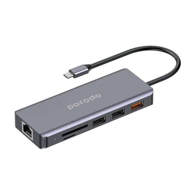 هاب 9 در 1 پرودو مدلUSB-C Hub PD-91CHB-GY