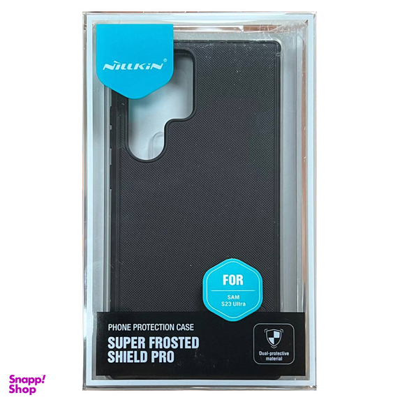 کاور نیلکین مدل Super Frosted Shield Pro مناسب برای گوشی موبایل سامسونگ Galaxy S23 Ultra