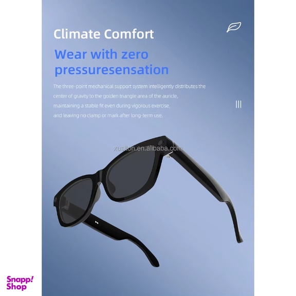 عینک هوشمند و هدست مترجم با قابلیت فیلمبرداری مدل V03-T5