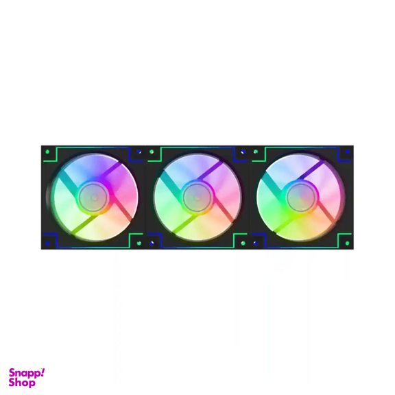 فن کیس مخصوص بازی گیم مکس مدل GAMEMAX RD300 120mm 3in1