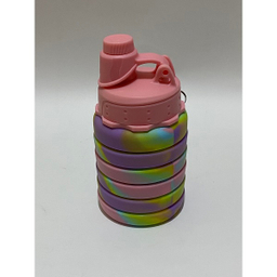 قمقمه سیلیکونی مدل تاشو کد GHCAB گنجایش 0.5 لیتر