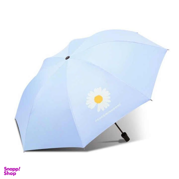 چتر دو لایه پارچه ای طرح گل