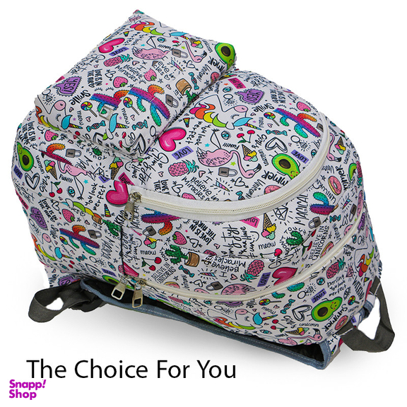 کوله پشتی دخترانه توریث مدل NHH-150003