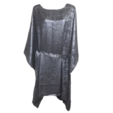 پانچو زنانه مدل فلورانس کد 2 رنگ نقره ای