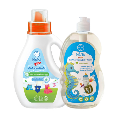 ست بهداشتی کودک مانا مدل baby gift set مجموعه 2 عددی