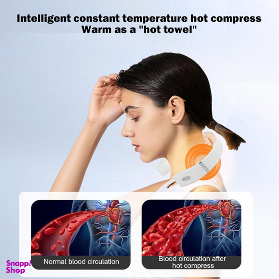 ست هدیه مدل ماساژور گردن و فلاسک گنجایش 0.5 لیتر
