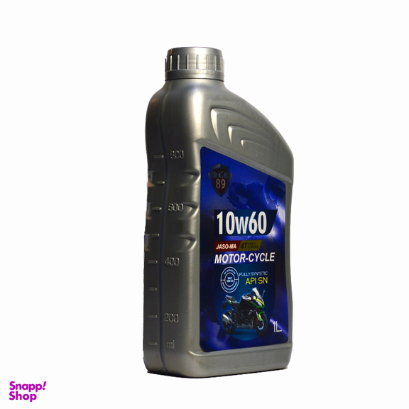 روغن موتور موتورسیکلت TK89 مدل 10W60 SN حجم 1 لیتر