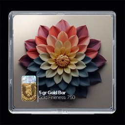 شمش طلا 18 عیار مدوپد مدل SG10486