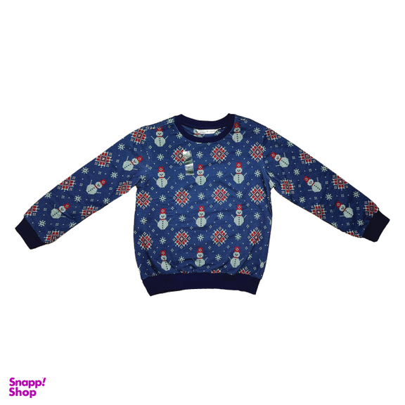 ست سویشرت و شلوار بچگانه گیزولان مدل آدم برفی و برف