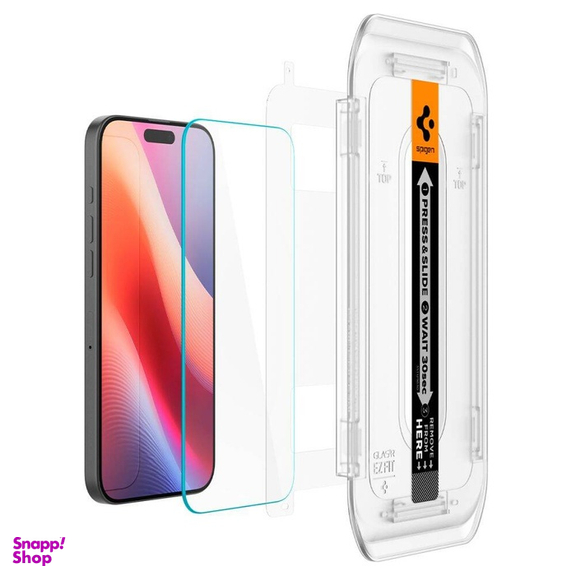 محافظ صفحه نمایش اسپیگن مدل Glas.tR EZ Fit HD مناسب اپل iPhone 16 Pro Max