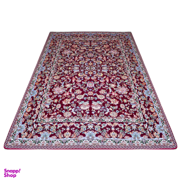 روفرشی طرح افشان زمینه زرشکی