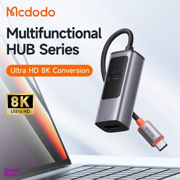 هاب 2 پورت USB-C مک دودو مدل HU-1130