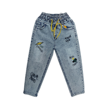 شلوار جین مدل مام فیت کد 550036