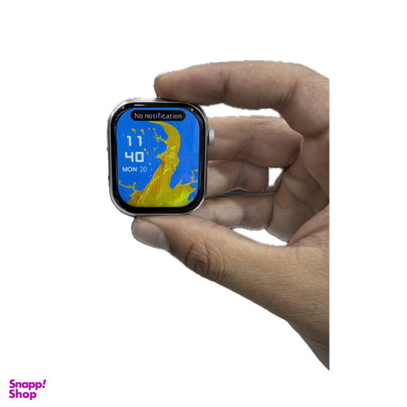 ساعت هوشمند کیکویر مدل kw30 max with 7 band سایز 45 میلی متر به همراه بند سیلیکونی