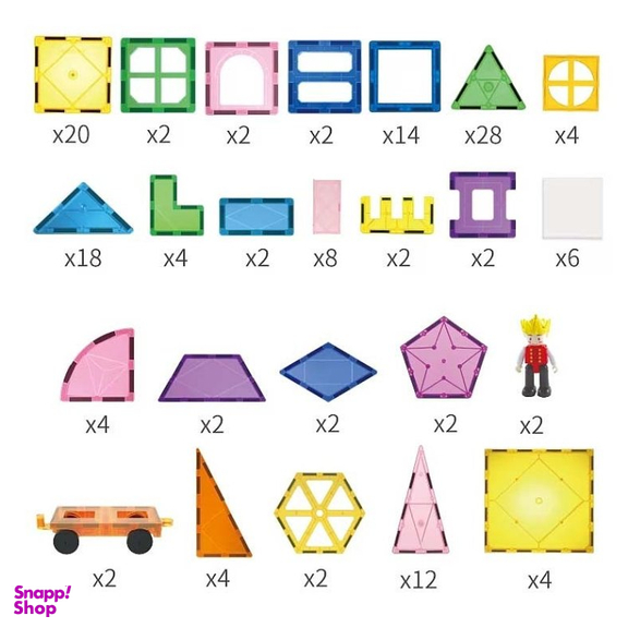 مگنت تایل 150 قطعه مدل کلاسیک