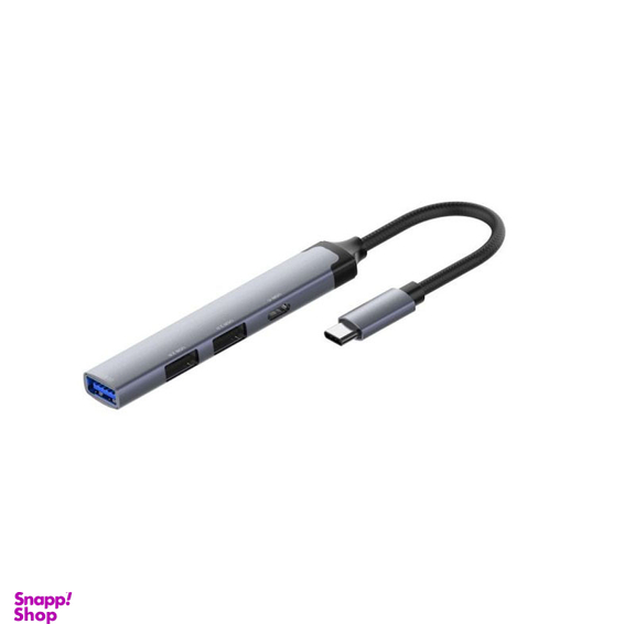 هاب 4 پورت USB-C الدینیو مدل DS-34C