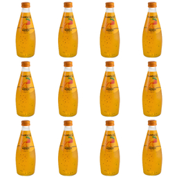 آبمیوه تخم شربتی انبه باستلو حجم 300 میلی لیتر بسته 12 عددی