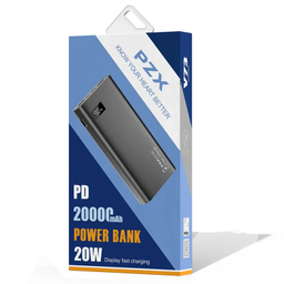 پاوربانک پی زد ایکس مدل V73 ظرفیت 20000 میلی آمپر ساعت