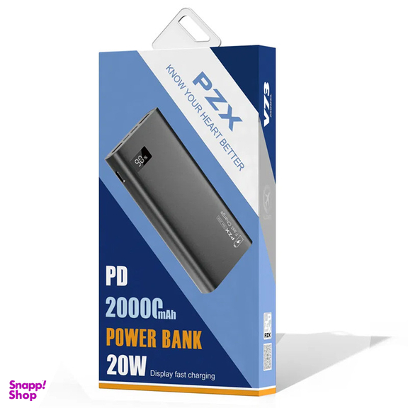 پاوربانک پی زد ایکس مدل V73 ظرفیت 20000 میلی آمپر ساعت