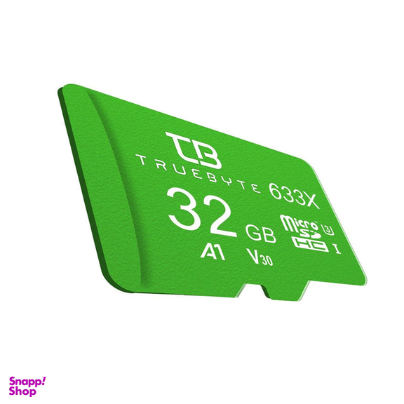 کارت حافظه microSD HC تروبایت مدل 633X-A1-V30 کلاس 10 استاندارد UHS-I U3 ظرفیت 32 گیگابایت همراه با کارت خوان