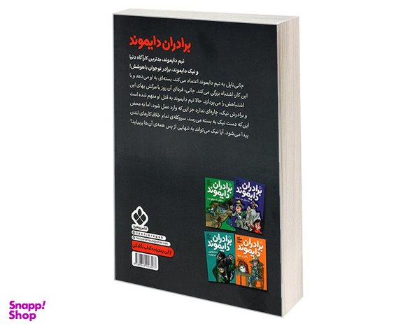 کتاب برادران دایموند به جست و جوی گنج شاهین می روند اثر آنتونی هوروویتس نشر پنجره