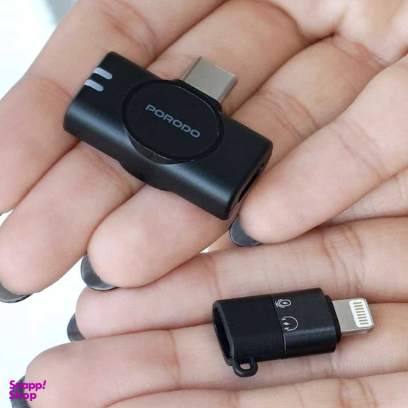 میکروفون بی سیم یقه ای پرودو مدل Lavalier Dual Mic