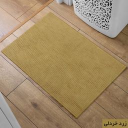 پادری شاران هوم مدل اسفنج دار طرح مخمل راه راه فانتزی سایز 40 ×65 سانتی متر