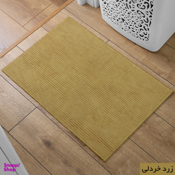 پادری شاران هوم مدل اسفنج دار طرح مخمل راه راه فانتزی سایز 40 ×65 سانتی متر
