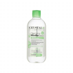 محلول پاک کننده آرایش کریستال مدل Cleansing Micellar Water حجم 400 میلی لیتر