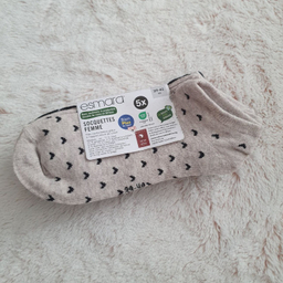 جوراب زنانه اسمارا کد Z-RA34 مجموعه 5 عددی