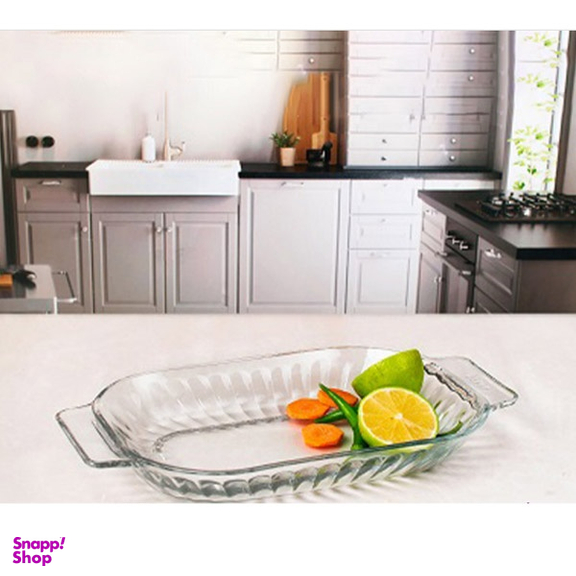 ظرف سرو بلور کاوه مدل Shell