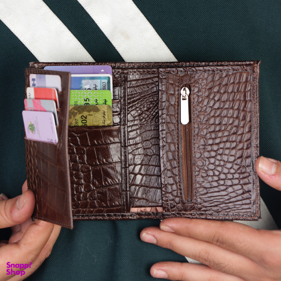 کیف پول مردانه چرم بارز کد DM102.KO