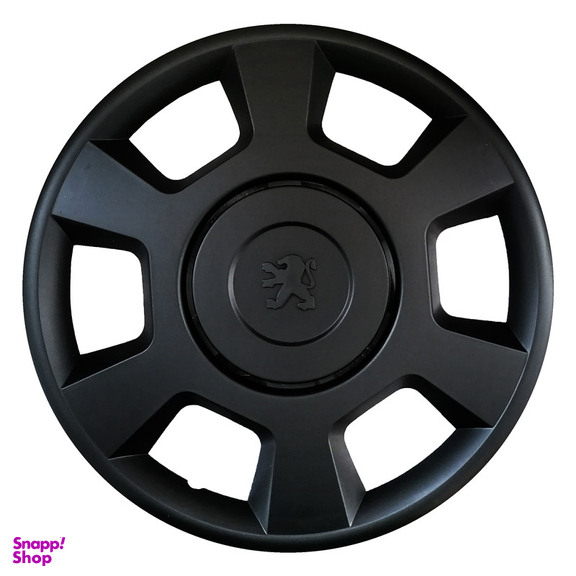 قالپاق چرخ خودرو تی پی ای مدل P15-BK سایز 15 اینچ مناسب پژو پارس بسته 4 عددی