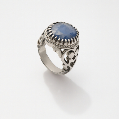 انگشتر نقره مردانه کد HOSS016