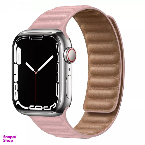 بند گرین مدل Leather Magnets مناسب برای اپل واچ 42/44/45/49 میلی متری